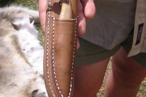 Bison Bushcraft Double Hunting Knife Set